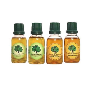 Óleo de Copaíba 2 frascos 30 ml cada e Óleo de Andiroba 2 frascos 30 ml cada