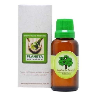 &Oacute;leo de copaiba frasco &acirc;mbar 30 ml vidro com conta gotas 
